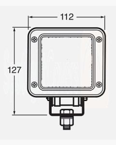 Hella Ultrabeam 80FF Halogen Clear Cover